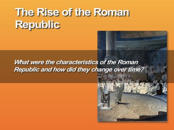 Ch. 33 The Rise of the Roman Republic Mr. Schur History